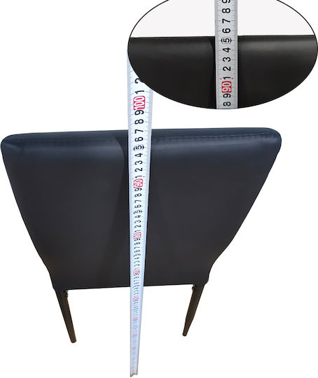 Ralf Stühle Speisesaal Schwarz 2Stück 50.5x42x94.5cm