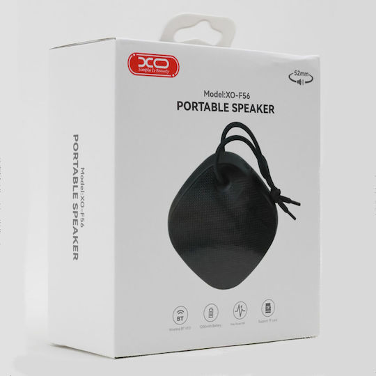 XO F56 Ηχείο Bluetooth 5W με Ραδιόφωνο Μαύρο