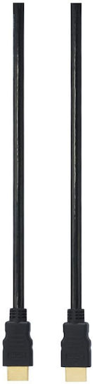 LogiLink HDMI 2.0 Premium High Speed 4K 60Hz HDR Cable HDMI male - HDMI male 5m Μαύρο