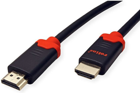 Roline Cable 11.04.5942 Hdmi M To Hdmi M 2m Ultra Hd 10k 10240x4320 Black