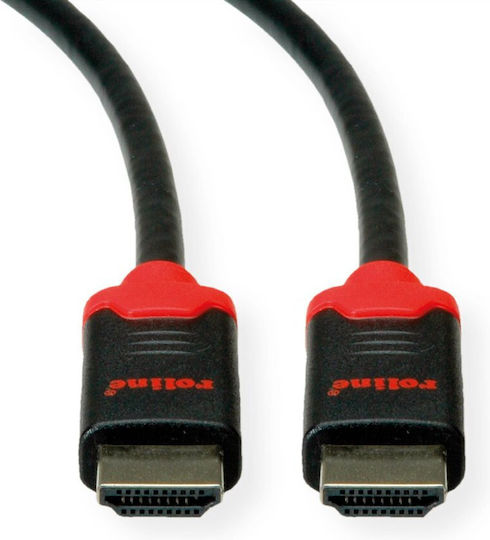 Roline Cable 11.04.5942 Hdmi M To Hdmi M 2m Ultra Hd 10k 10240x4320 Black