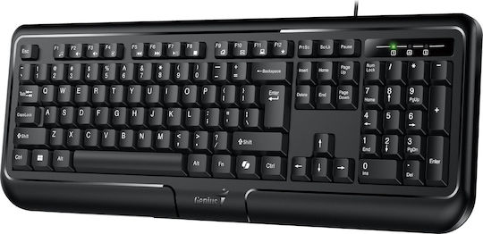 Genius Waterproof KB-118 Само клавиатура Кирилски Черен