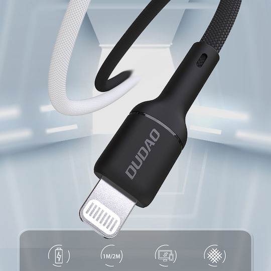 Dudao USB-C to Lightning Cable 30W Μαύρο 2m