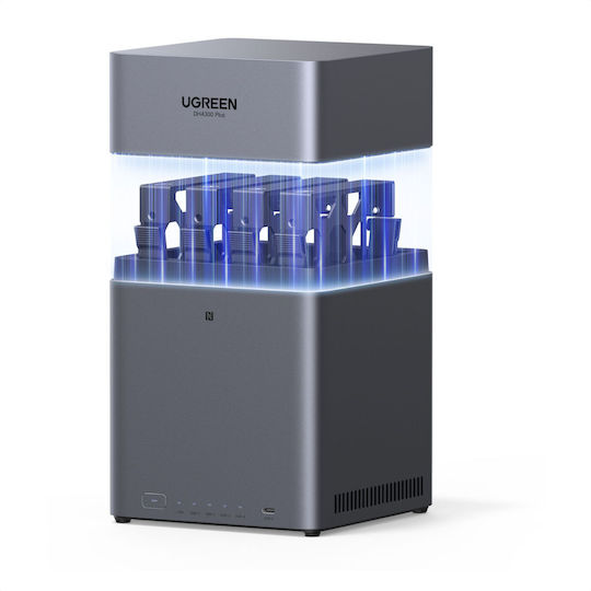 Ugreen DH4300 Plus NAS Tower με 4 θέσεις για HDD