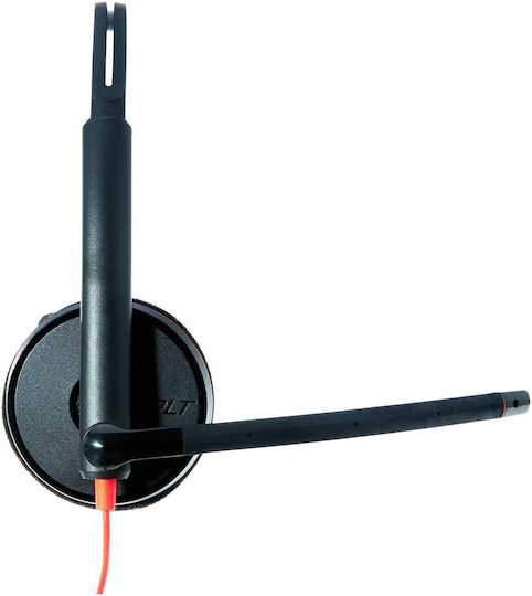 Poly Blackwire 3210 USB-C On Ear Multimedia Ακουστικά με μικρόφωνο