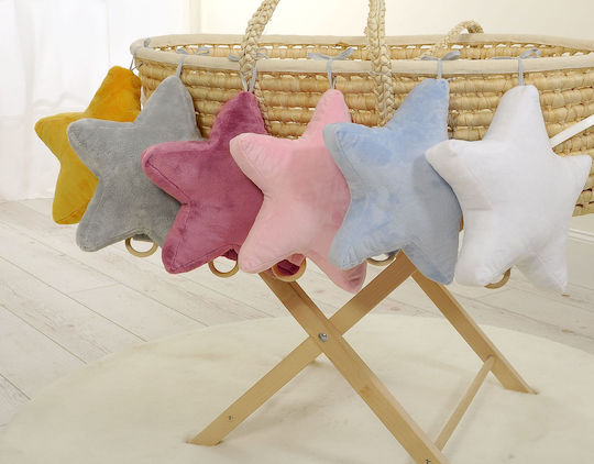 Minky Star Music Box Baby Blue