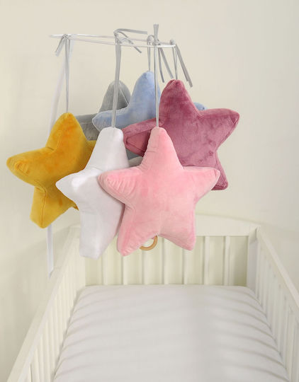 Minky Star Music Box Baby Blue