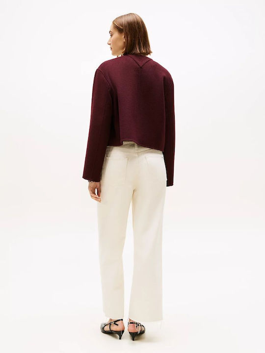Women's Cardigan Burgundy