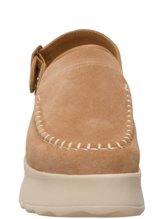 Closed Women's Slippers Brown