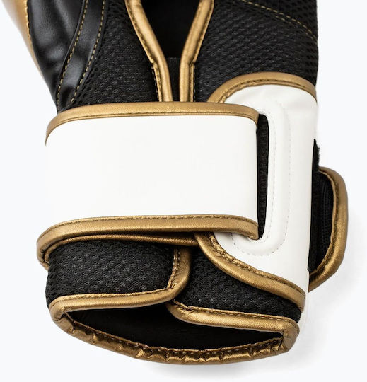 Everlast Powerlock 2 Boxing Gloves made of Synthetic Leather for Match White