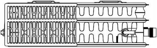 Kermi Panelheizkörper Dreisäule 33/400/1000