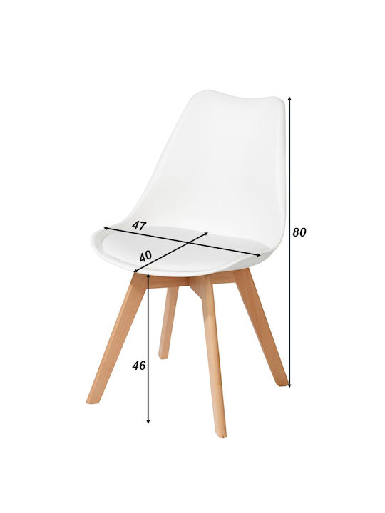 Chair 2pcs Dono 48.5x53.3x83