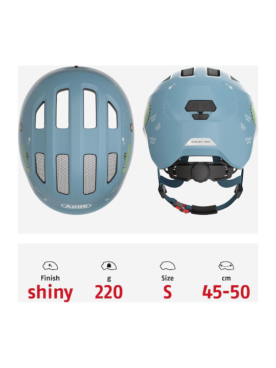 Abus Smiley 3.0 Kids' Helmet for City Bike Croco