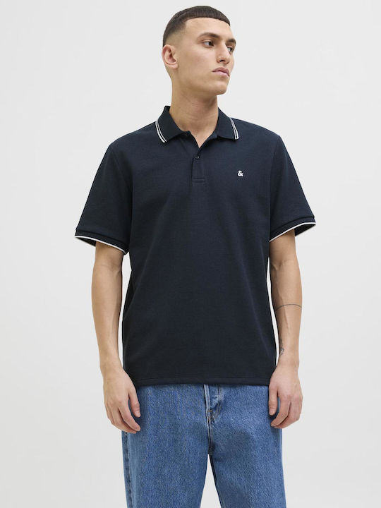 Polo Short Sleeve Blouse Navy Blue