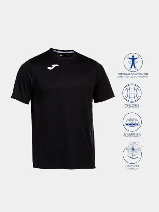 Combi Αθλητικό T-shirt Μαύρο