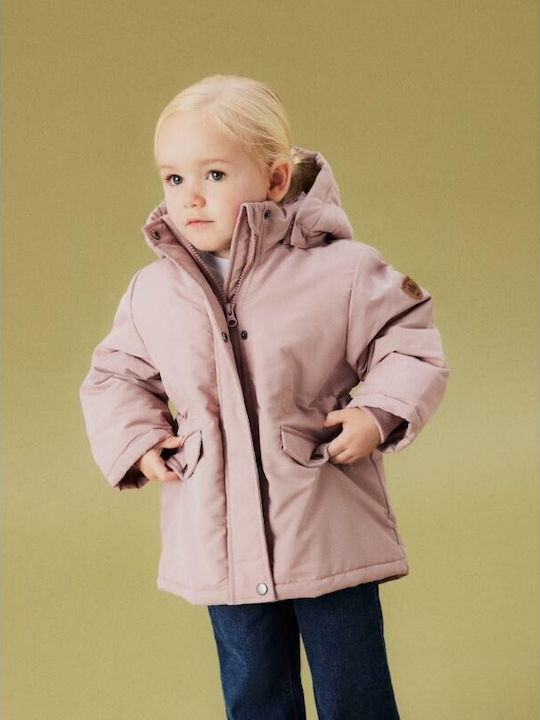Kids Casual Short Purple Jacket
