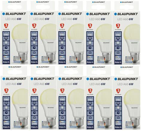 Blaupunkt LED Bulb 6W for Socket E27 Warm White