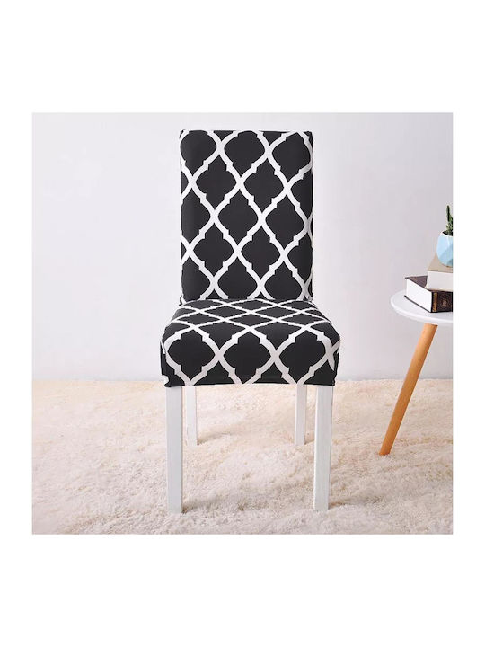 Alista Home Husă Elastică Scaun Negru 1buc AVX-AG863
