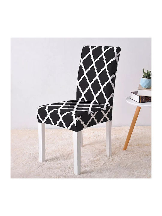 Alista Home Husă Elastică Scaun Negru 1buc AVX-AG863