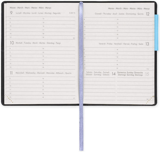 Legami - Dagkalender 2025, 12 maanden, klein, kalender van januari 2025 tot december 2025, elastische sluiting, maandplanner januari 2026, laatste tas, adresboek, 9,5 x 13,5 cm, Milk & Mint Legami - Dagkalender 2025, 12 maanden, klein, kalender van januari 2025 tot december 2025, elastische sluiting, maandplanner januari 2026, laatste tas, adresboek, 9,5 x 13,5 cm, Milk & Mint