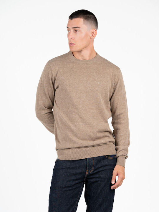 Pulover cu mânecă lungă Beige Melange