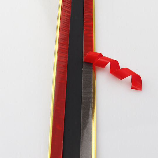 Selbstklebende Ornamentrolle 4mm x 15m Gold Chrom Farbe
