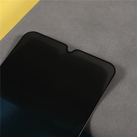 Full Glue Privacy Screen Protector Μαύρο (Oppo A5)