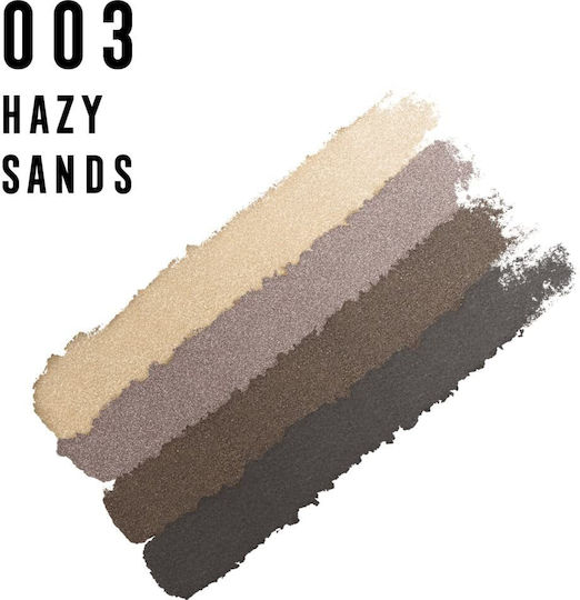 Max Factor X Pert Soft Touch Παλέτα με Σκιές Ματιών σε Στερεή Μορφή 003 Hazy Sands 7gr