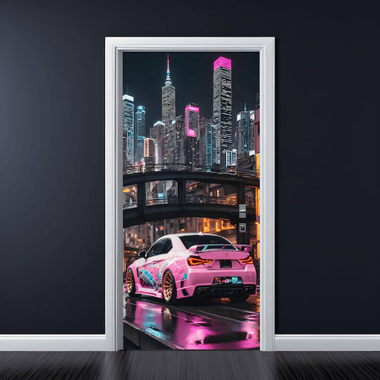 Printed Color Foil Door Decoration Size 200 X 90cm Model Avx-dr05