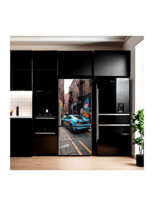 Printed Color Foil Refrigerator Decor Size 200 X 90cm Model Avx-fr02