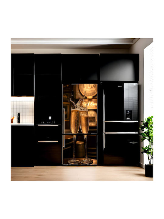 Decor Frigider din Folie Colorată Imprimată Dimensiune 200 X 90cm Model Avx-fr33