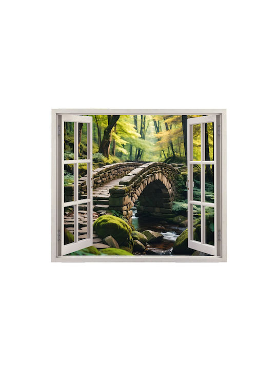 Printed Color Foil Home Wall Sticker Size 125 X 110cm Model View To Haven 31