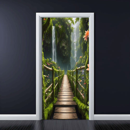 Printed Color Foil Door Sticker Size 200 X 90cm Model Avx-dr24