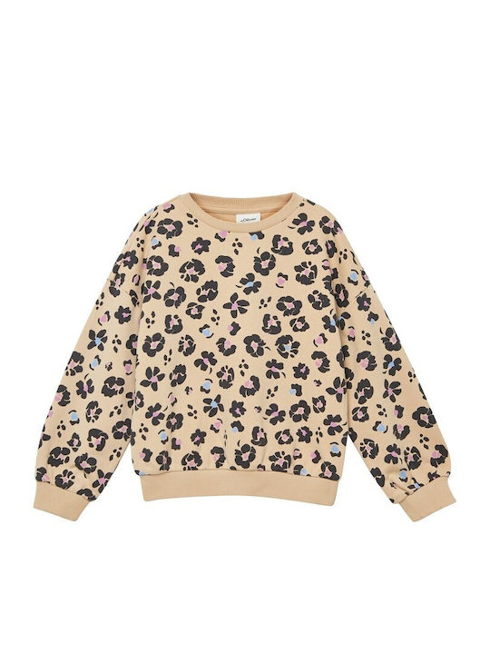 Kinderhemd Langarm Beige