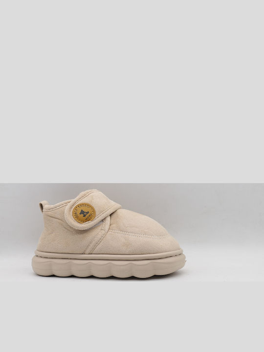 Anatomische Kinderhausschuhe Beige