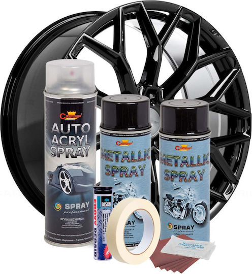 Alista Home pentru Jante Autoturism Negru 400ml