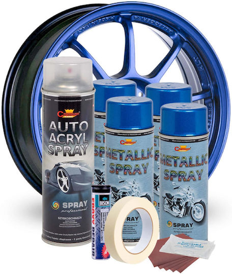 Alista Home pentru Jante Autoturism Albastru 400ml