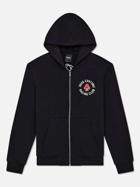 Herren Sweatshirt mit Kapuze Schwarz