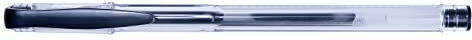 Office Products Stift Gel 0.5mm Schwarz mit Schwarz Tinte 50Stück