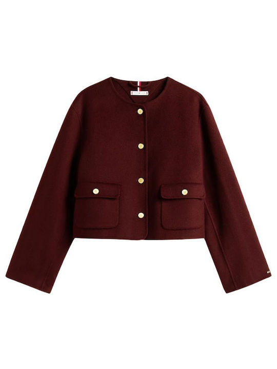 Women's Cardigan Burgundy