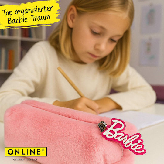 Barbie Federmäppchen Zylinder Rosa