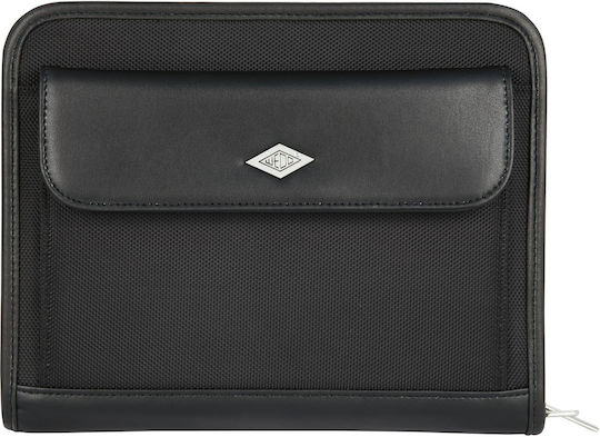 Wedo Elegance A5 Conference Folder – Executive Organizer In Leather Look 4-Ring Mechanism Card & Document Compartments Pen Holder Compact & Stylish