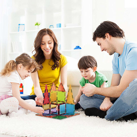 PicassoTiles Магнитна Конструктивна Игра за Деца 3+ години+ Години