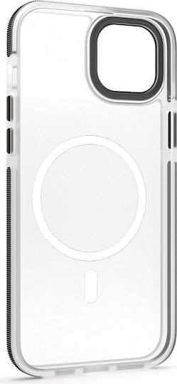 Etteri Icy Mag Back Cover Σιλικόνης / Πλαστικό Μαύρο (iPhone 15)