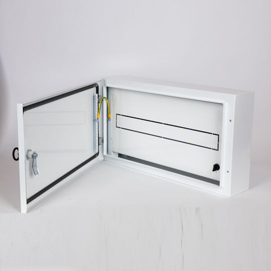 Eurolamp Wall mounted Waterproof 24-Elements Fuse Box with 1 Row