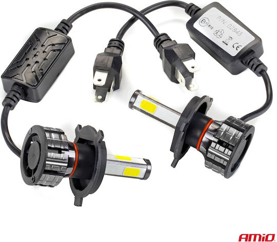 Alista Home Lămpi Autoturismului H4 Canbus LED 6500K Alb rece 24V / 12V 38W 1buc