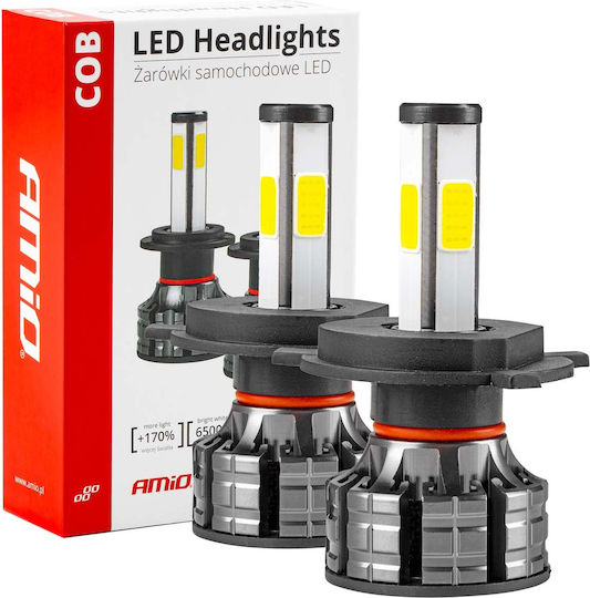 Alista Home Lămpi Autoturismului H4 Canbus LED 6500K Alb rece 24V / 12V 38W 1buc