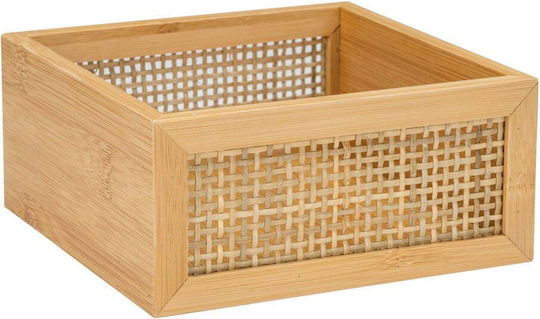 Wenko Bamboo Beige Organizer for Bathroom Boxes & Baskets
