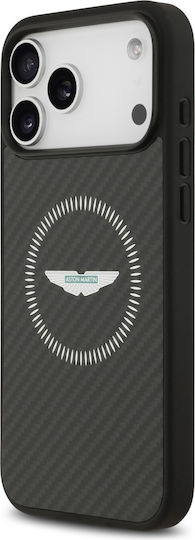 Aston Martin Racing Back Cover Aramid Fiber Μαύρο (iPhone 17 Pro Max)