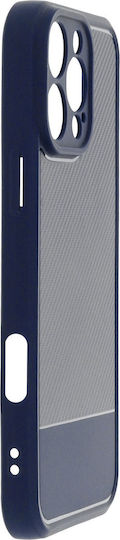 TelForceOne Simple Carbon Back Cover Silicon 1.5mm Albastru (Galaxy A56)